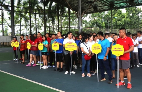 Thép Việt – Sing tham dự Hội thao Cụm thi đua – VHTT Khu vực phía Bắc năm 2023